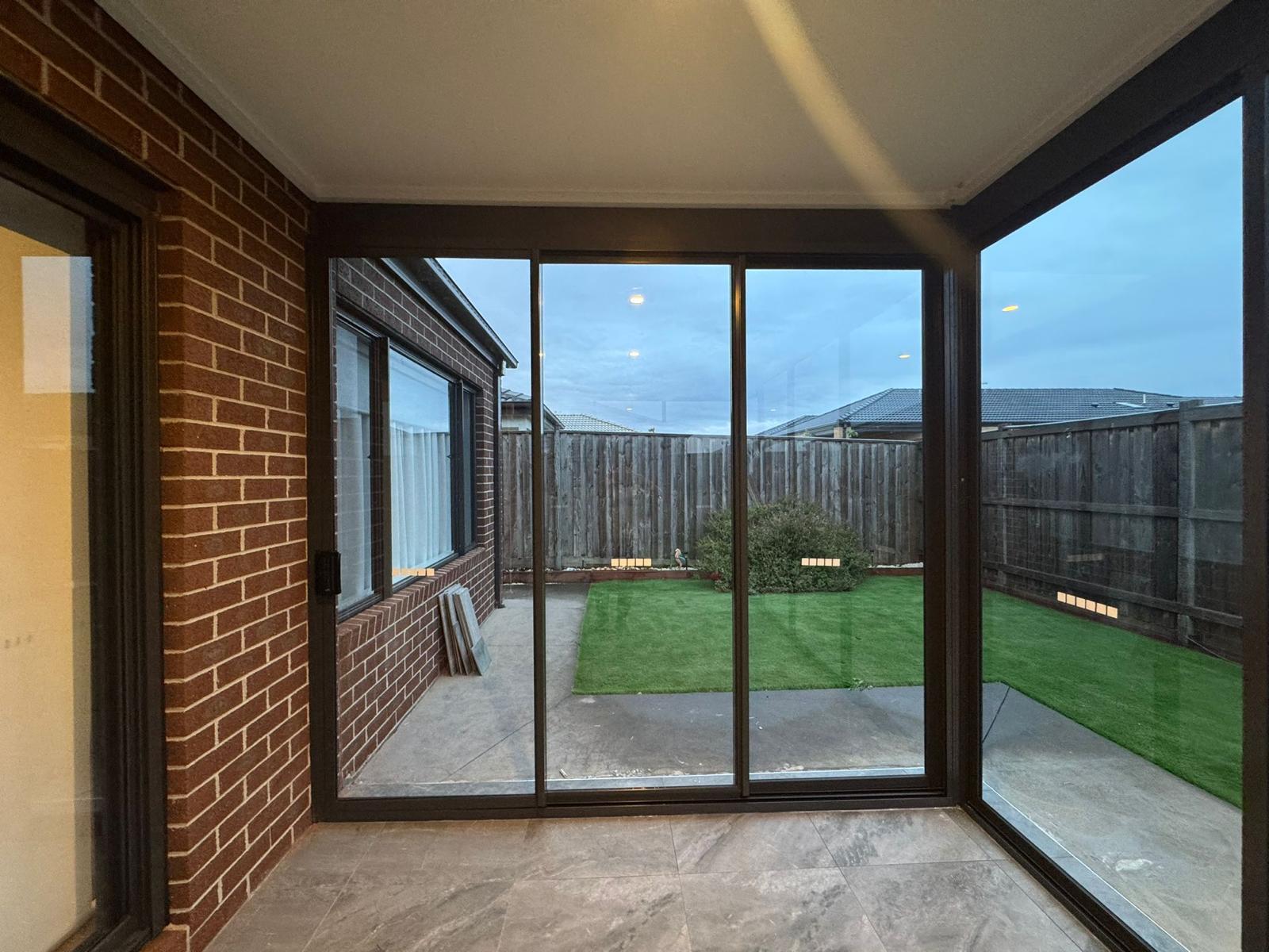 Corner Sliding Door Installation