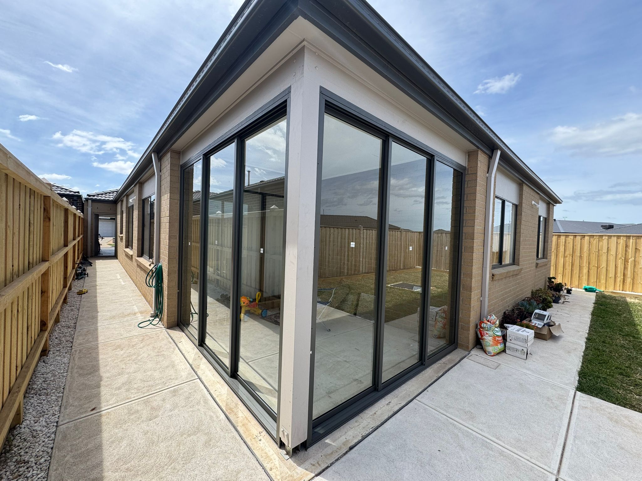 Outdoor Room Full Glass Enclosure